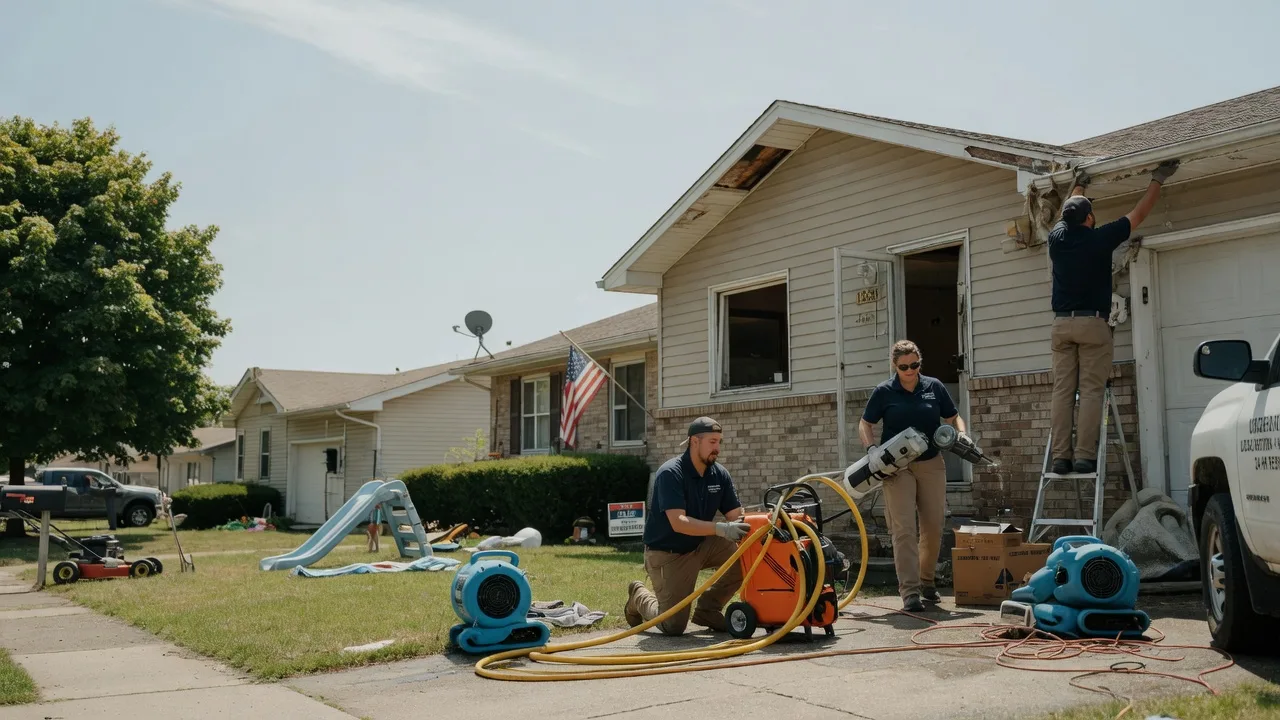 Water Damage Restoration in Petersburg, IL near me